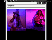 Tablet Screenshot of kinky.com